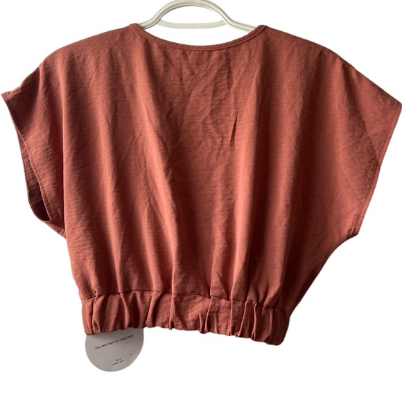 SHEIN WOMEN’S REDWOOD CROP TOP SIZE M - Picture 2 of 5